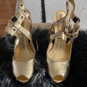 Nanette Lepore peep toe Mary Jane’s